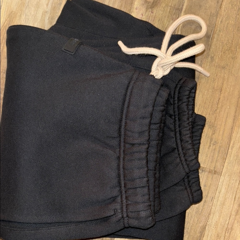 Black Jogger Pants with Drawstring